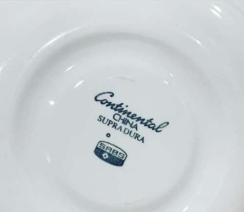 Pair Of Continental Cups, Saucers, Cake Plates - From The Famous Rovos Rail  Includes A Sugar Bowl
