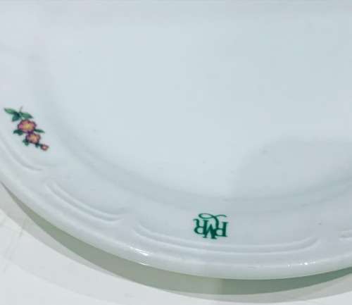 Pair Of Continental Cups, Saucers, Cake Plates - From The Famous Rovos Rail  Includes A Sugar Bowl