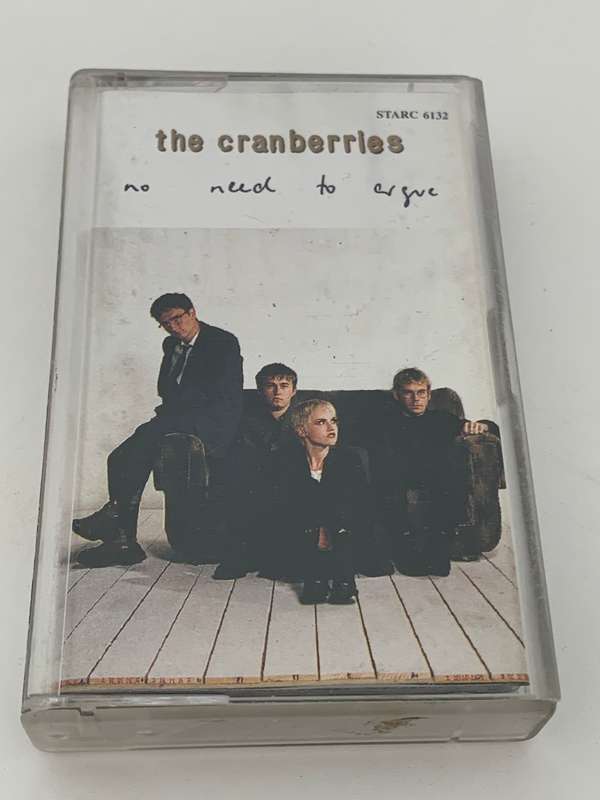 Cassette Tape - Not Tested - The Cranberries - No Need To Argue