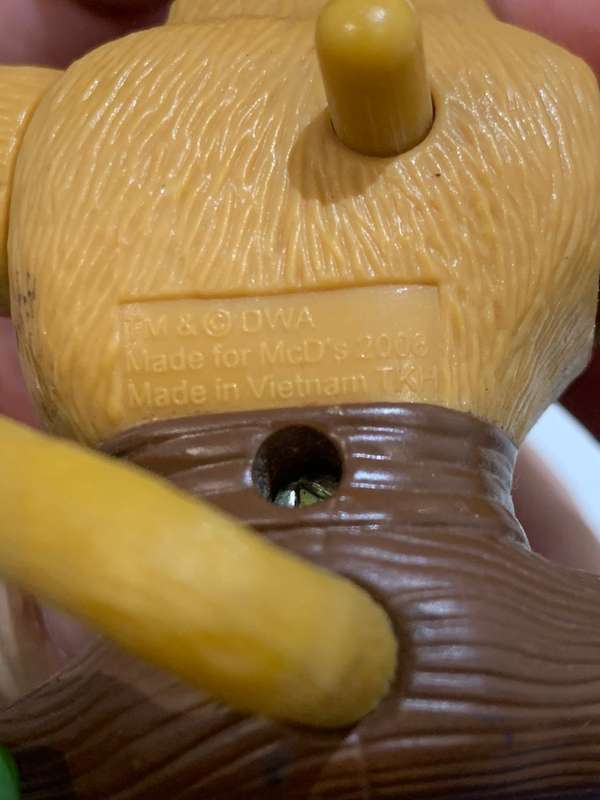 McDonalds Happy Meal Toy  Master Monkey - Kung Fu Panda 2008