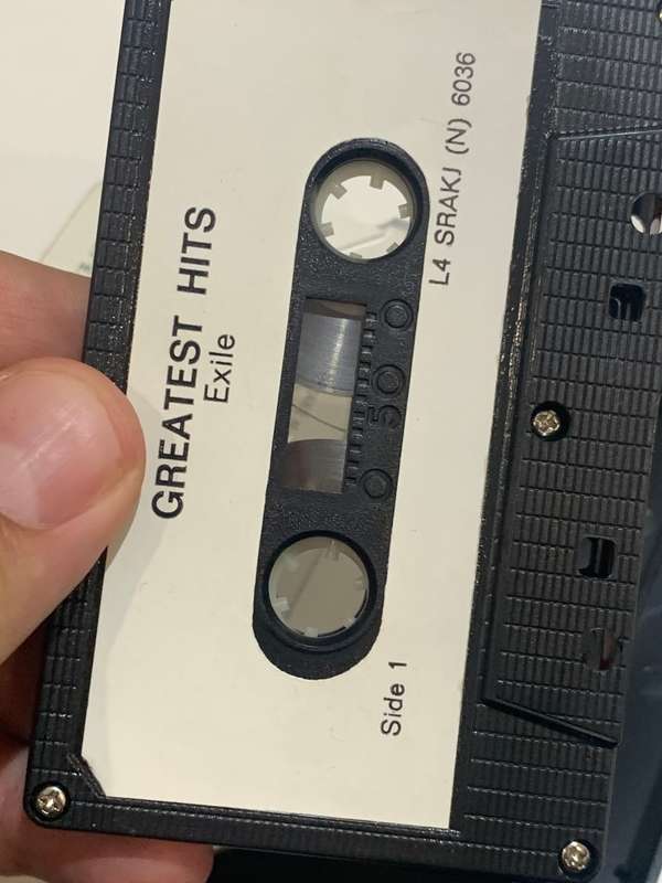 Cassette Tape - Not Tested - Exile - Greatest Hits