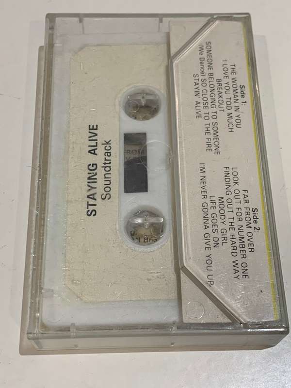 Cassette Tape - Not Tested - Staying Alive - Soundtrack