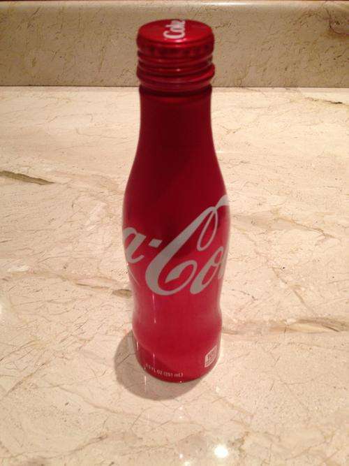 Coca-Cola - Imported - Aluminium Bottle - 251ml (Sealed and Full)