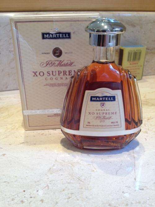 MARTELL - XO SUPREME COGNAC - 50ml Glass Bottle - (with box)