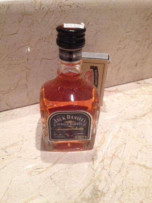 Miniature 50ml Glass Bottle - Jack Daniel's Single Barrel