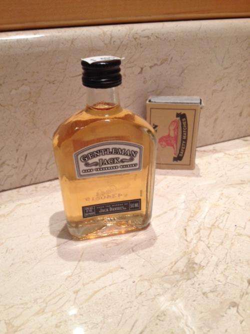 Miniature 50ml Glass Bottle - Jack Daniel's - Gentleman Jack