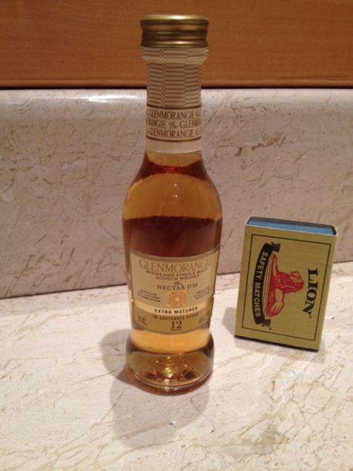 Luxury Collectable Miniature Bottle - Glenmorangie Nectar - Highland Single Malt Whisky - 50ml Glass