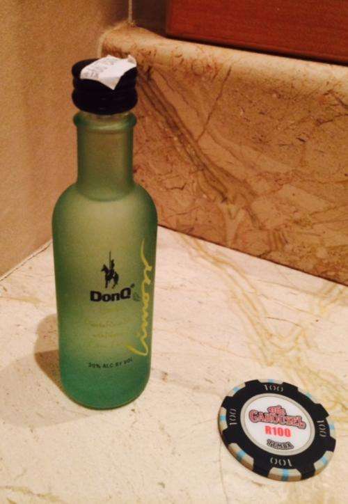 Collectible Miniature Bottle - DonQ Puerto Rican Rum - 50ml Glass