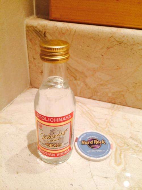 Collectible Miniature Bottle - 50ml Glass - Stolichnaya Russian Vodka
