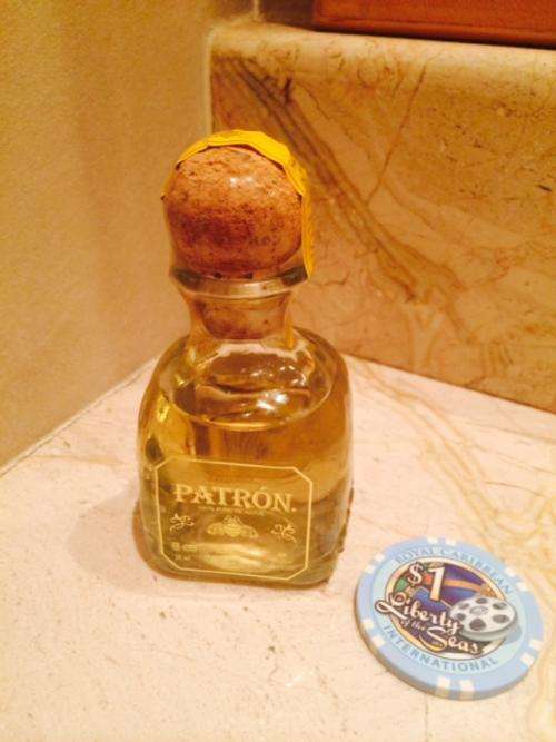 Collectible Miniature Bottle - Patron Tequila Anejo 50ml