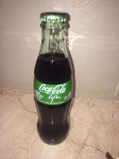 Coca-Cola Life - 237ml Glass Bottle - NEW