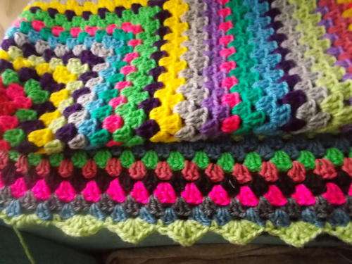 Versatile Handmade Crochet Blanket/Throw
