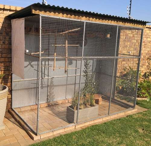 Aviary Bird cage walk in Cage