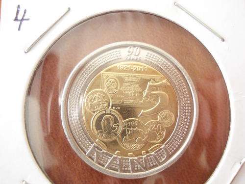 RSA 2011 90tH ANNIVERSARY OF "SARB" UNC COIN!!!!