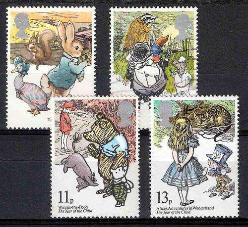 GB 1979 CHILDRENS BOOK ILLUSTRATIONS SET