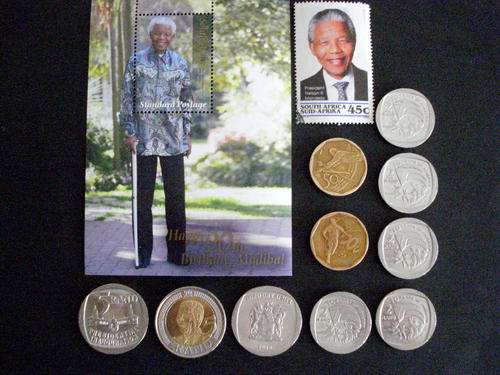 ## COLLECTION OF S.A. COINS AND STAMPS!!! ##
