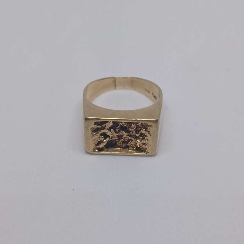 Vintage 9ct gold ring (please read description)