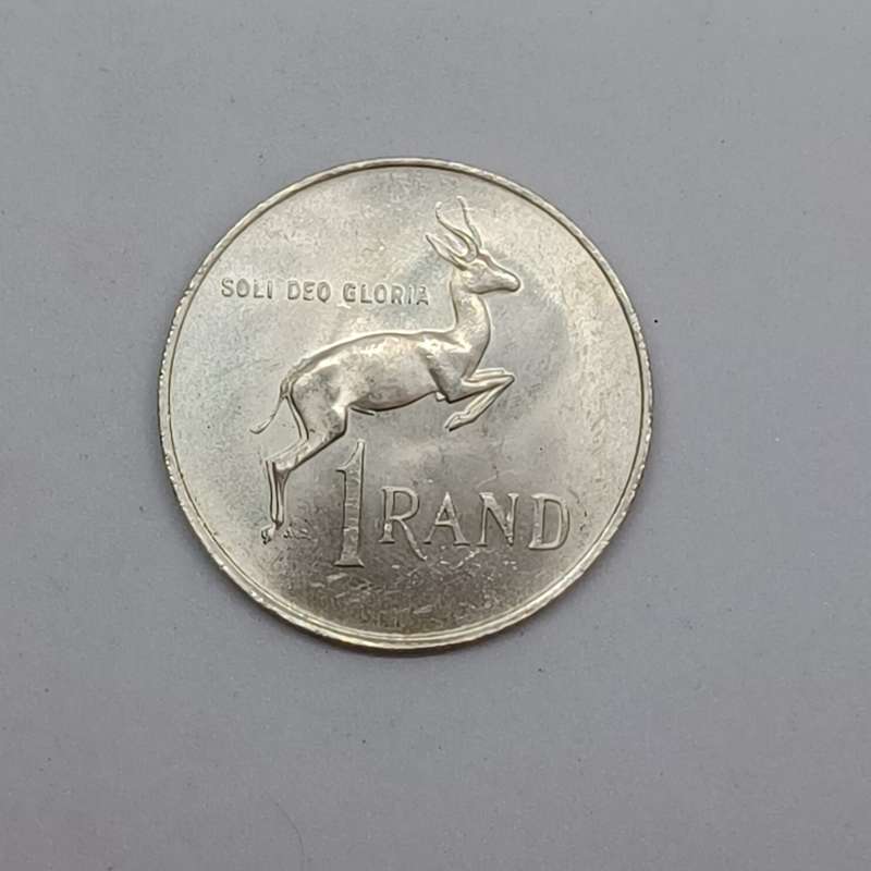 1967 Silver 1 Rand Suid Afrika