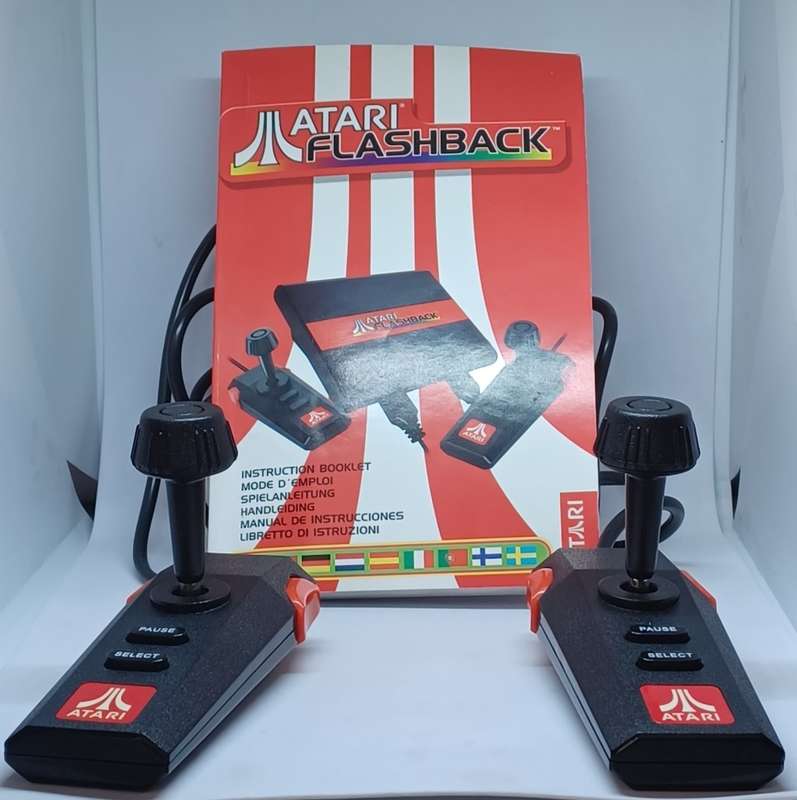 Atari flashback classic game console - with 2 controllers  // NO BOX // Tested working