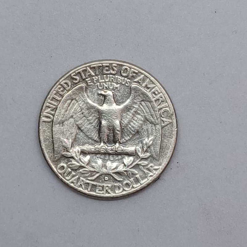 1960 United States `Washington` Silver Quarter Dollar (900)