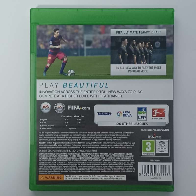 FIFA 16 for Xbox 1