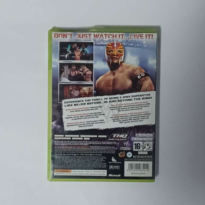 2 Xbox 360 games / Smackdown VS Raw 2007 and FIFA 12 [ Please read description]