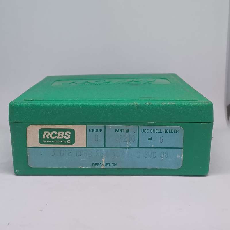 RCBS PART # 18210 357 MAG SWC 97 RELOADING DIE SET
