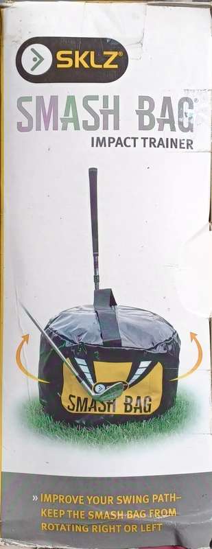 SKLZ Smash Bag Golf Swing Trainer Black (never opened / box is damaged)
