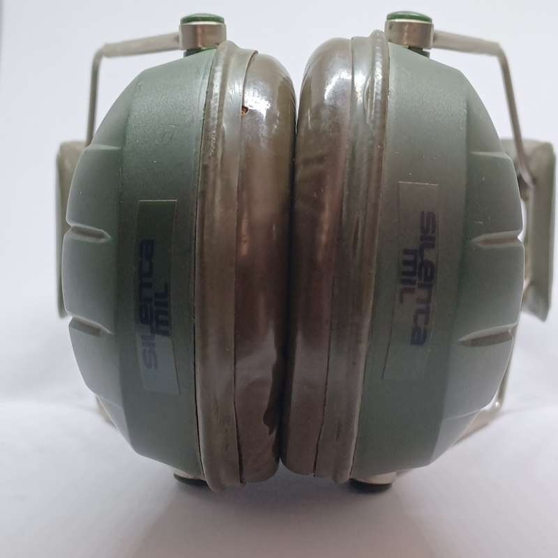 Vintage Scandinavian Hearing Protection Silenca Mil