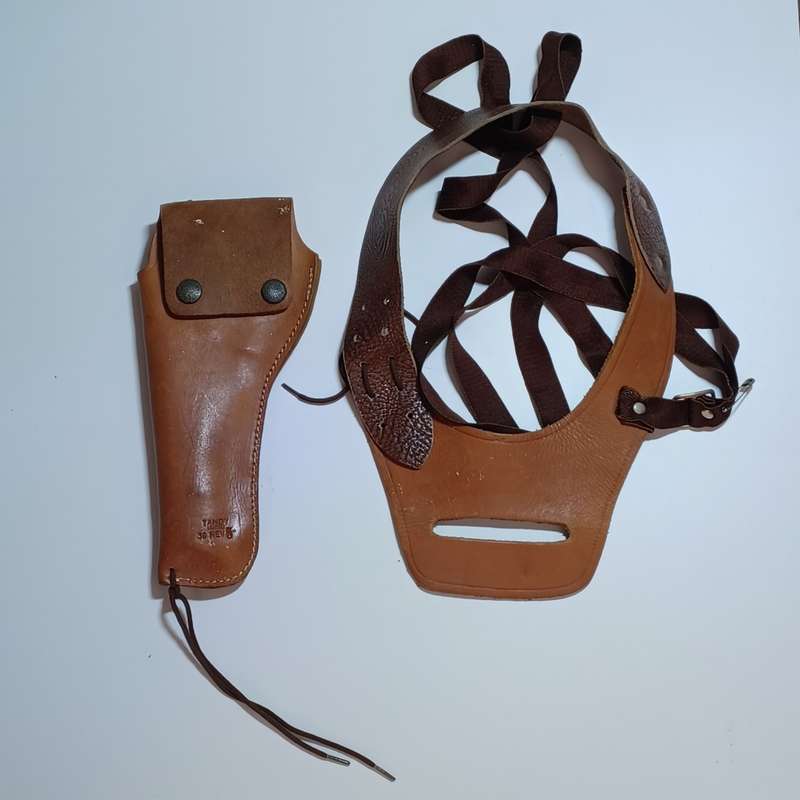 El Paso Leather COMBI HOLSTER & SHOULDER RIG for 44 magnum - 6inch barrel
