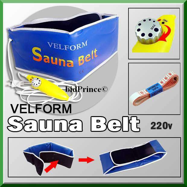 VELFORM SAUNA BELT.   ORIGINAL PRODUCT WITH ALL ACCESSORIES - REDUCED!!!!
