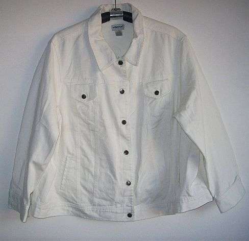 WHITE JACKET JACKET - 44/46