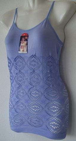 Stretchy Lilac Top - size 12