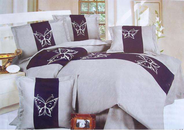 QUEEN SIZE 6 PIECE DUVET COVER SET - COTTON - BARGAIN BONANZA