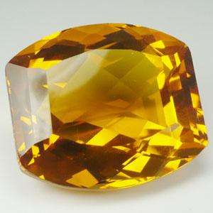 Stock Clearance Sale!!29.08CT Cushion Cut AAA Hot Orange Yellow Madeira Citrine