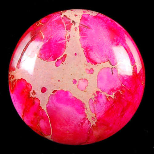 20x7mm Sea Sediment Jasper Round CAB Cabochon
