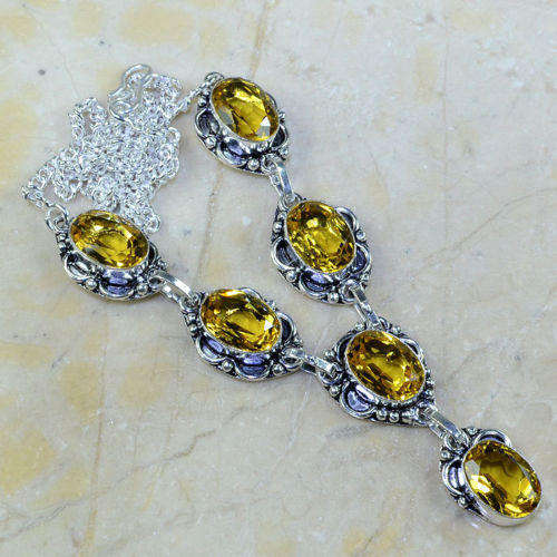 BREATHTAKING CITRINE NECKLACE