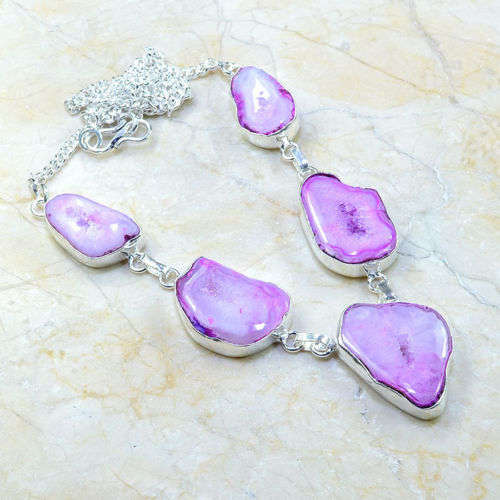 ECLECTIC DRUSY NECKLACE