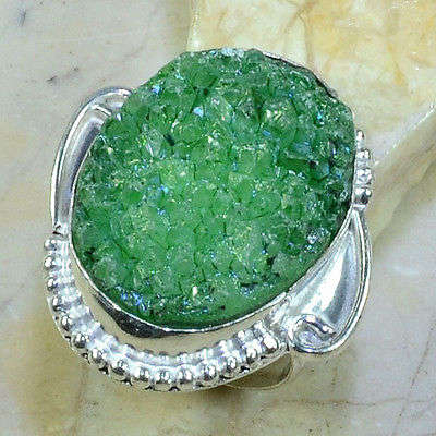 DRAMATIC DRUZY COCKTAIL RING SIZE 8