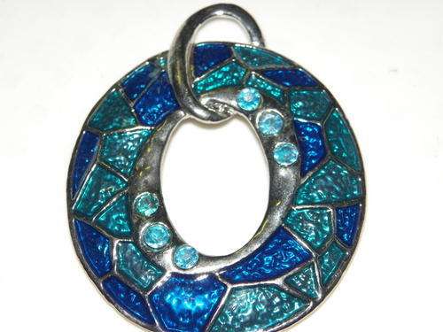 Stunning Blue and Turquoise Pendant!!