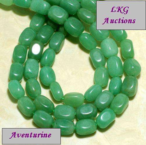 GREEN AVENTURINE GEMSTONE SQUARE BEADS