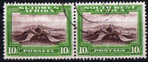 1931 PICTORIALS - 10s HORIZ. PAIR - VERY FINE USED