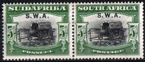 SWA . 1927-1930- LONDON PICTORIALS - 5s MINT PAIR