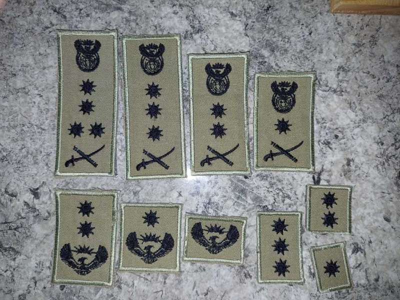 rank badge set