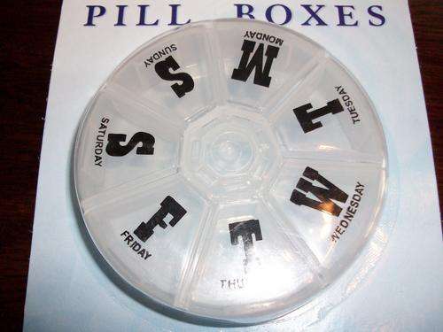 Round Pill Box