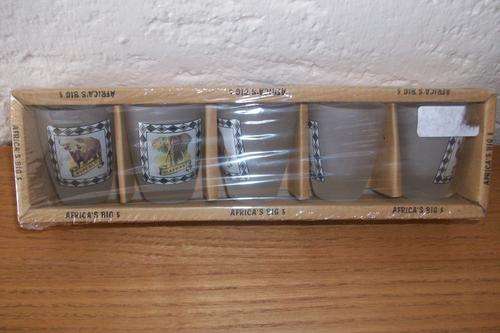 Big 5 Shot Glasses