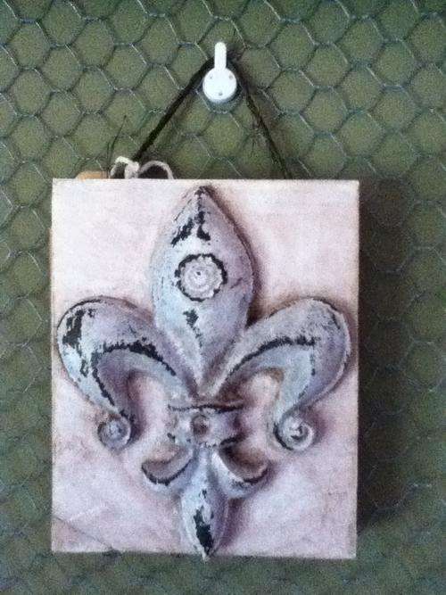 FLEUR DE LIS Plaque