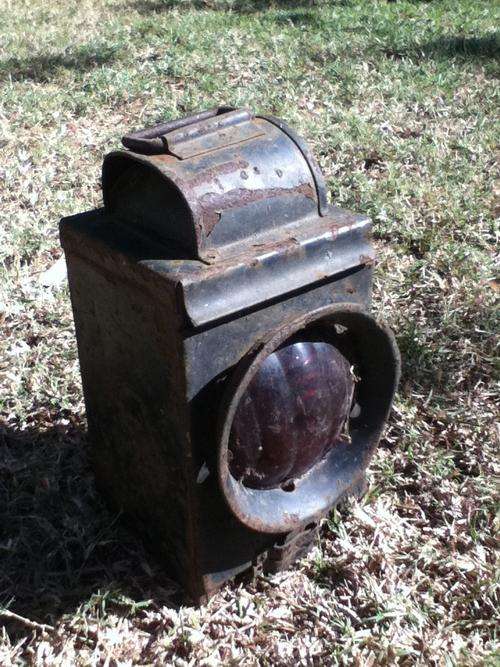 ANTIQUE OLD RAILWAY LANTERN