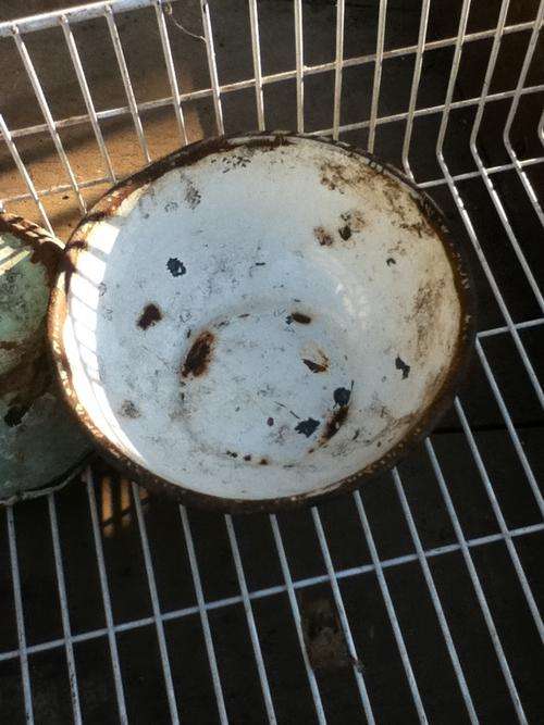 OLD ENAMEL BOWL - ASSORTED!!