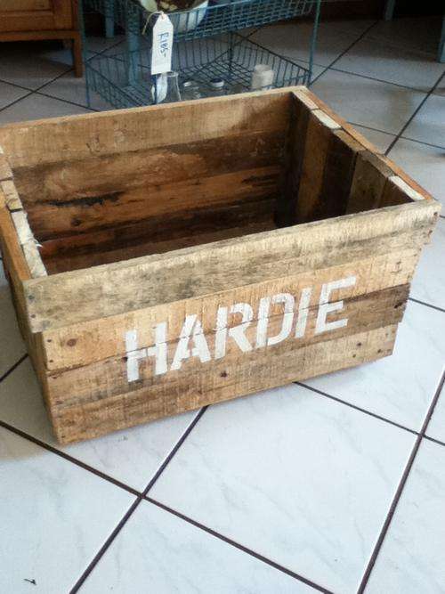 WOODEN CRATES WITH YOUR NAME ON